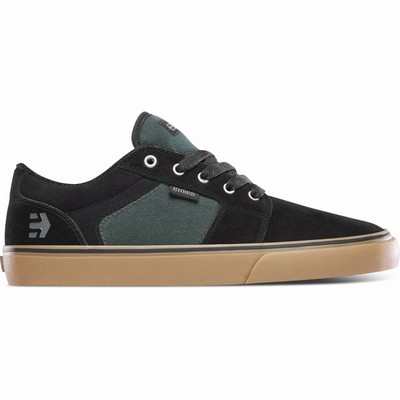 Tenis Etnies BARGE LS Negros/Verdes Para Hombre MX984-YPN